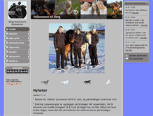 Tablet Screenshot of bergsrideskole.com